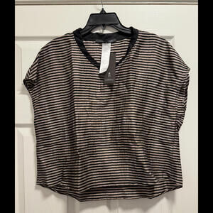 Elemente Clemente "Top Athen" Striped Black/Bronze Size 2
